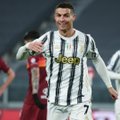36-aastaseks saanud Cristiano Ronaldo tähistas sünnipäeva värava ja Juventuse võiduga