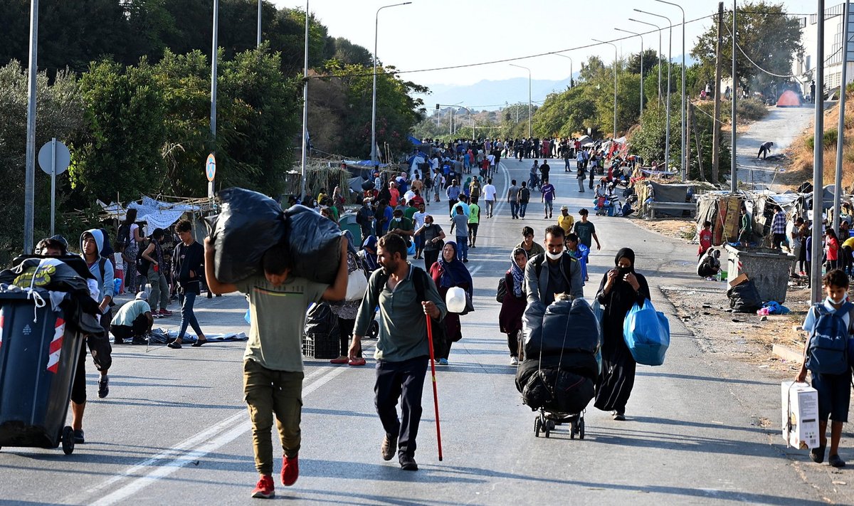 Varjupaigataotlejad Kreekas