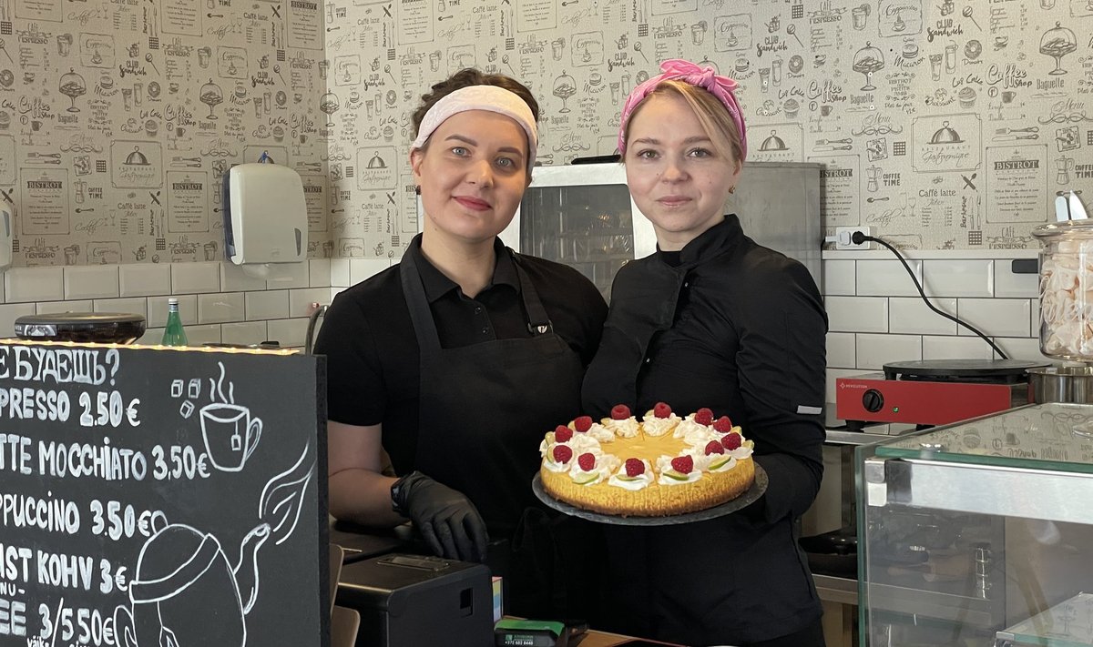 Евгения Балдина и Екатерина Смирнова открыли кафе в Нарве