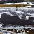 FOTOD | Metsad ja põllud vee all! Navesti jõgi tungib üle kallaste