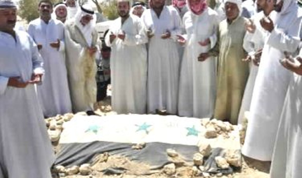 Saddami poegade matused