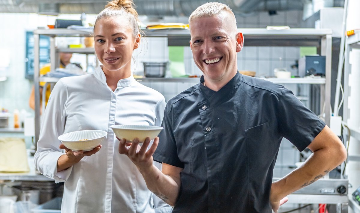 Eesti esimene master chef Jana Guzanova ja finalist Jarno Nittim korraldasid Kurgo restoranis tõelise Kagu-Aasia maitsete plahvatuse