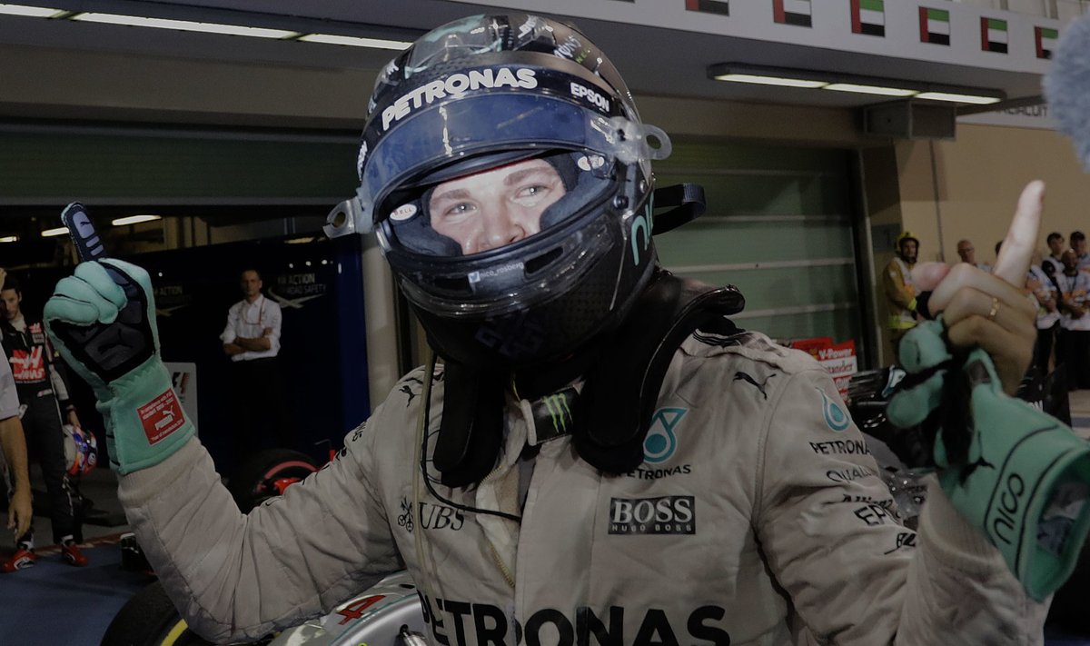 F1 maailmameister Nico Rosberg