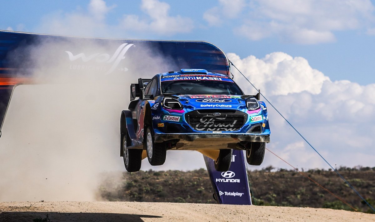 Ott Tänak Mehhiko rallil