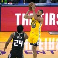 Vägevas hoos Curry vedas Warriorsi võidule, Wizardsi võidumarss sai jätku