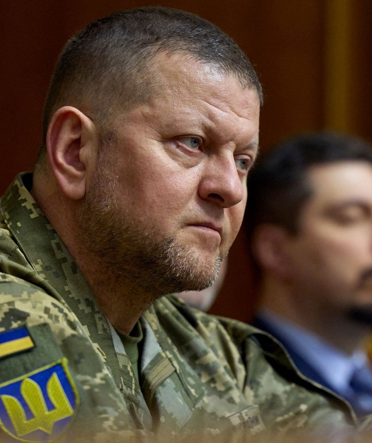 Endine Ukraina relvajõudude ülemjuhataja Valeri Zalužnõi 8. detsembril 2022 Kiievis