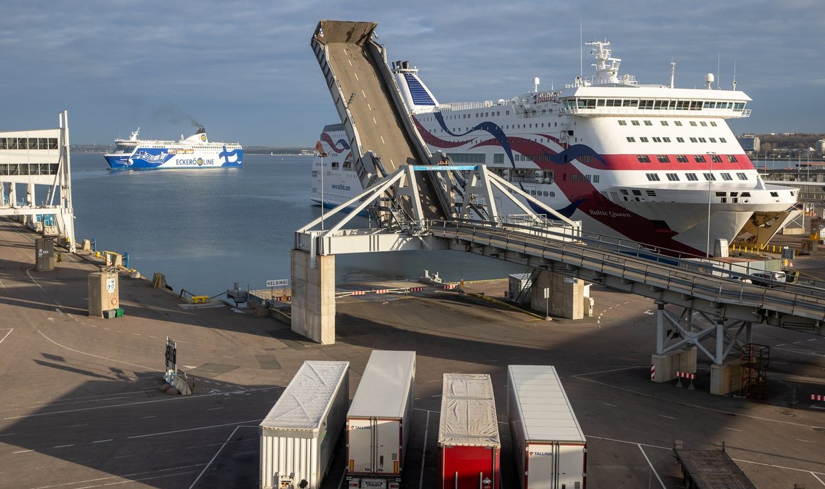 Soome sadamatöötajate streik Tallinki ja Viking Line’i reise ei mõjuta.