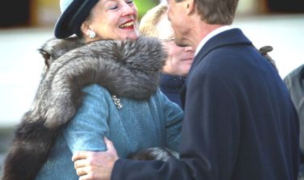 Kuninganna Margrethe ja prints Henrik