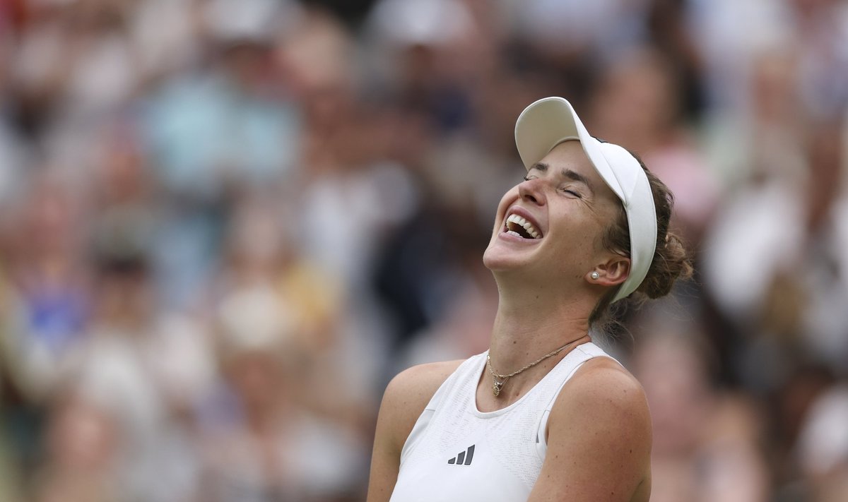 Elina Svitolina on jõudnud Wimbledonis poolfinaali.
