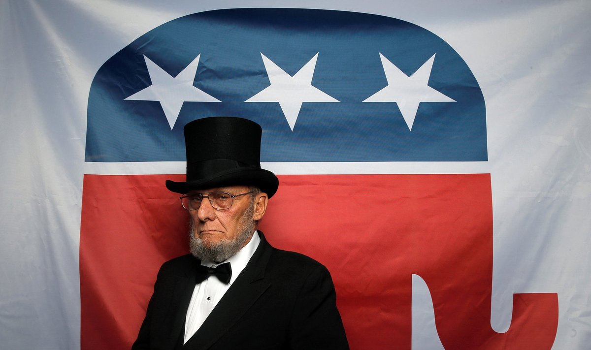 Abraham Lincolni imiteeriv USA vabariiklane.