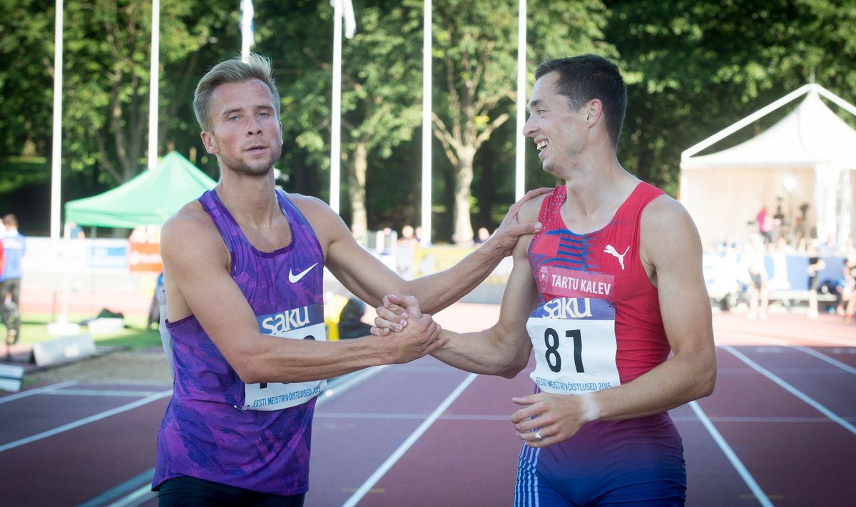 Rasmus Mägi ja Jaak-Heinrich Jagor lähevad koos Pekingi MM-ile Eestit 400 meetri tõkkejooksus esindama.