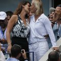 FOTOD: Naiste tenniselegend Navratilova kosis US Openil oma tüdruksõbra