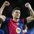 Lewandowski aitas liidri Barcelona suureskoorilise võiduni