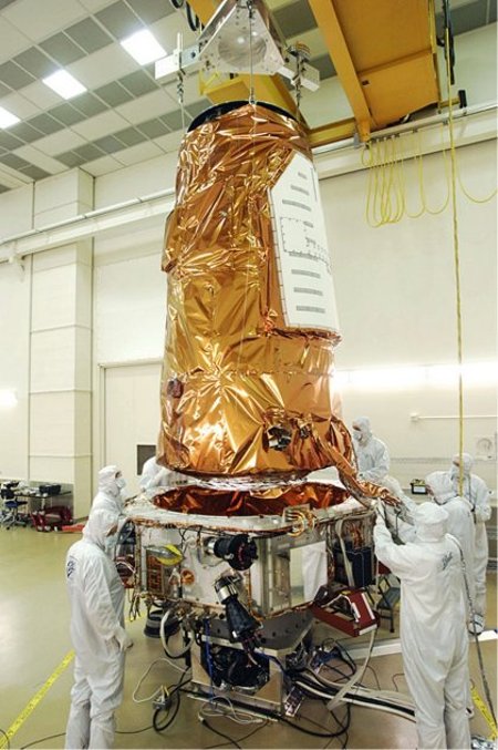 Kepleri teleskoop veel Maa peal NASA laboris. Foto NASA, HO, AFP