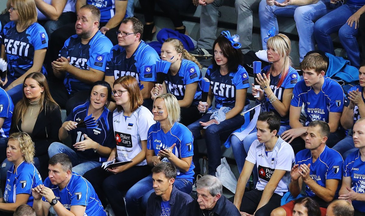 Eesti võrkpallikoondise poolehoidjad