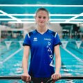 13-летняя силламяэская пловчиха установила взрослый рекорд Эстонии