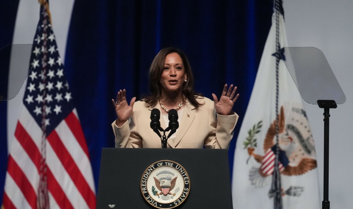 Uus presidendikandidaat Kamala Harris 