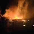 ВИДЕО и ФОТО | В Вильянди после взрыва газа загорелся жилой дом, людей эвакуировали 