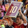 FOTOD: Francesco Totti pidas Roma särgis viimase kohtumise
