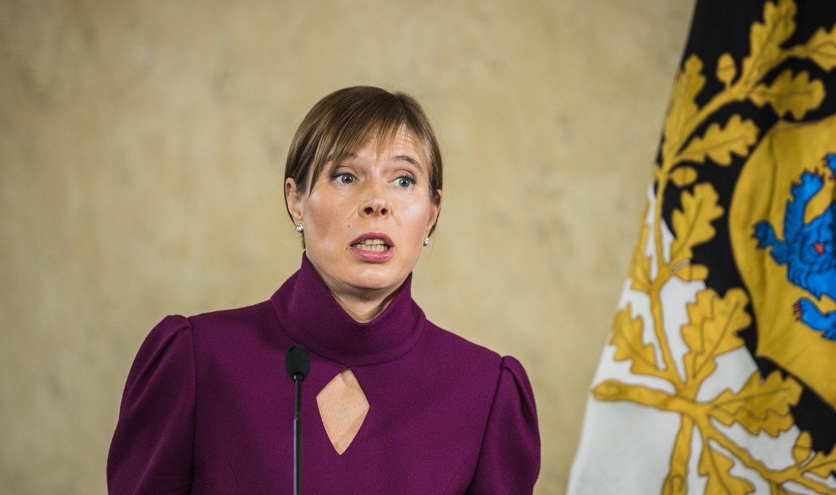 President Kersti Kaljulaidi raamatu "Sõna on vaba" esitlus Kadrioru lossis