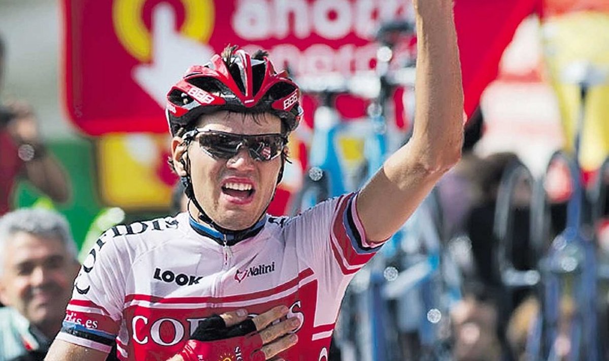 Taaramäe usub, et tal on eeldusi, et ühel päeval Tour de France’il poodiumil seista. (Foto: erakogu)