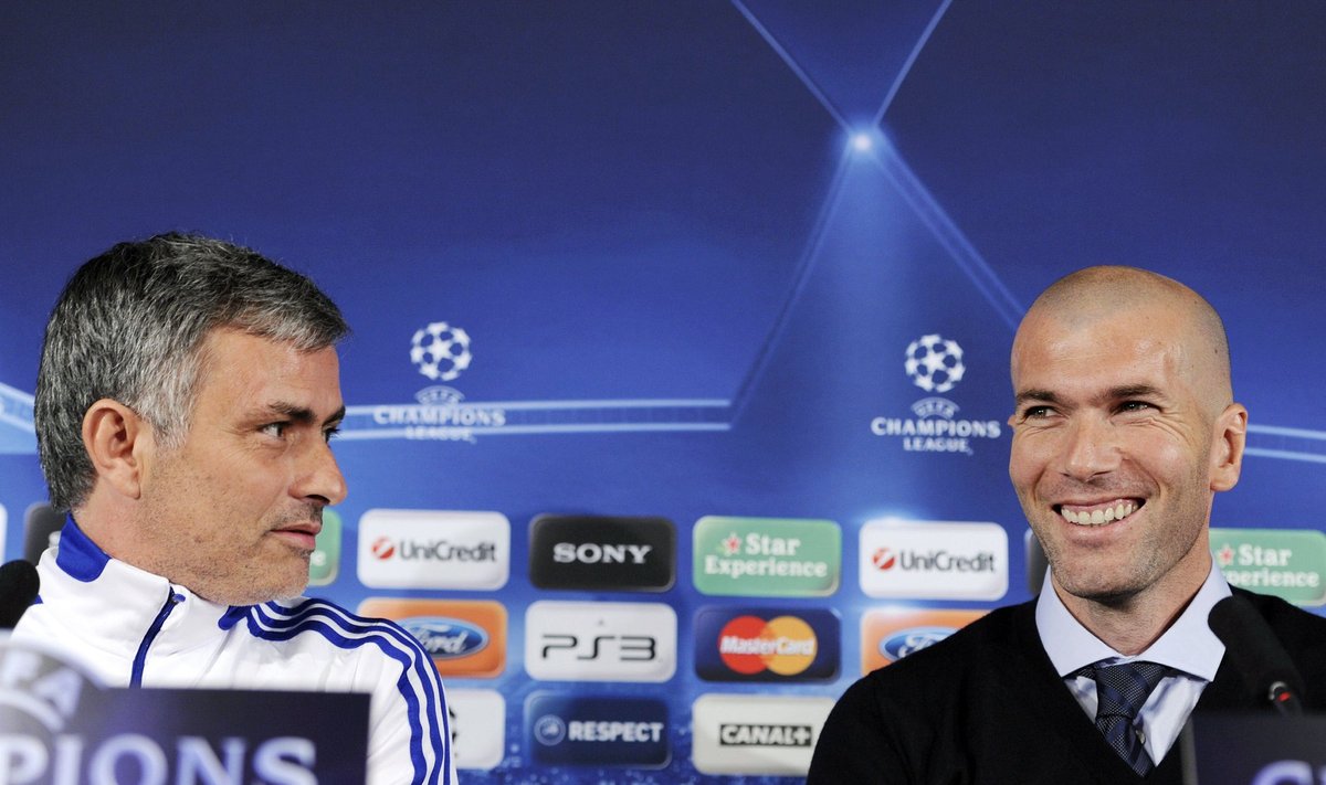 Jose Mourinho ja Zinedine Zidane