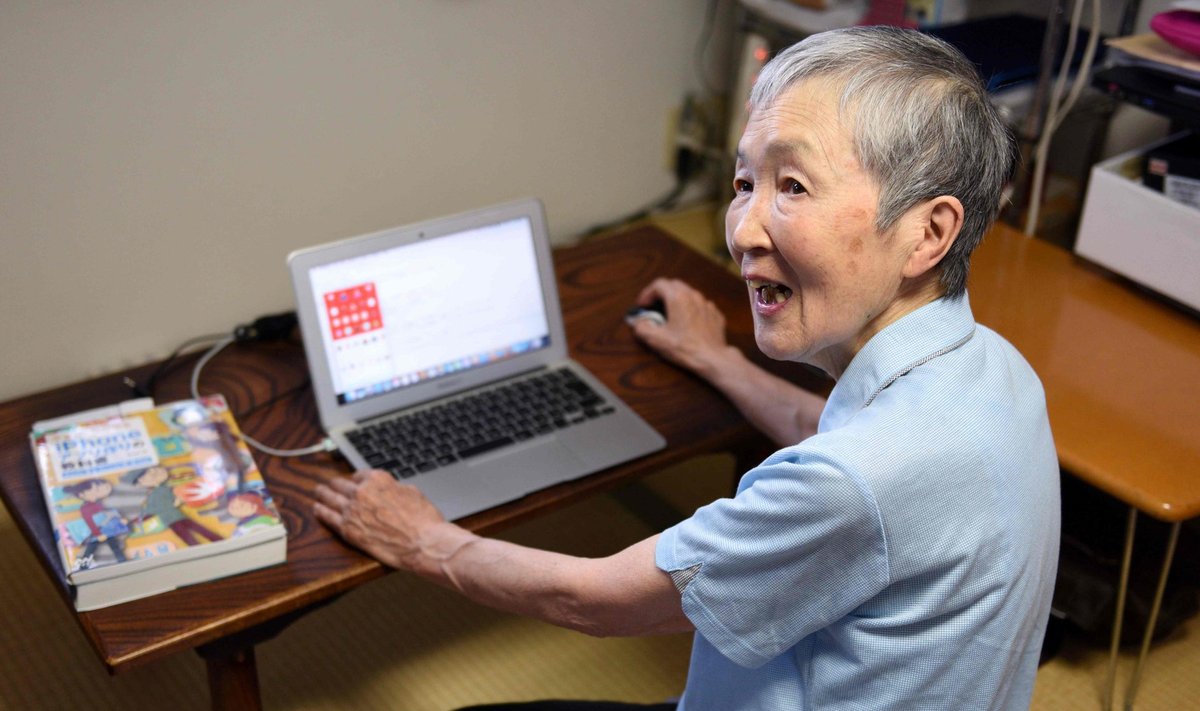 Vanus ei tähenda midagi. 82-aastane jaapanlane Masako Wakamiya naudib oma tööd, ta on vanematele inimestele mõeldud iPhone’i äppide arendaja.
