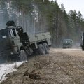 Logistikapataljoni sõidukid suunduvad esmaspäeval Läänemaale õppusele