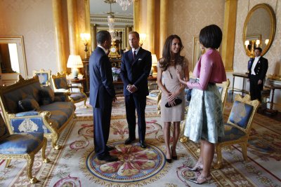 Obamad kohtumas Cambridge'i hertsogi ja hertsoginnaga.