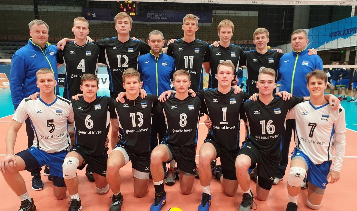 Eesti U20 võrkpallimeeskond