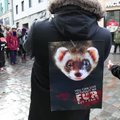 Karusloomafarmide vastased protesteerisid Tallinnas