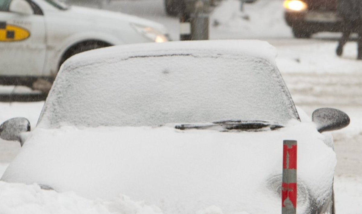Lumise auto koju jättes on üks argimure vähem