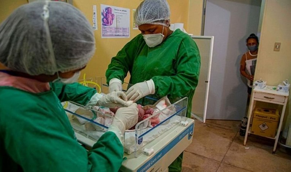 У сотен бразильянок, заразившихся ковидом, случились преждевременные роды