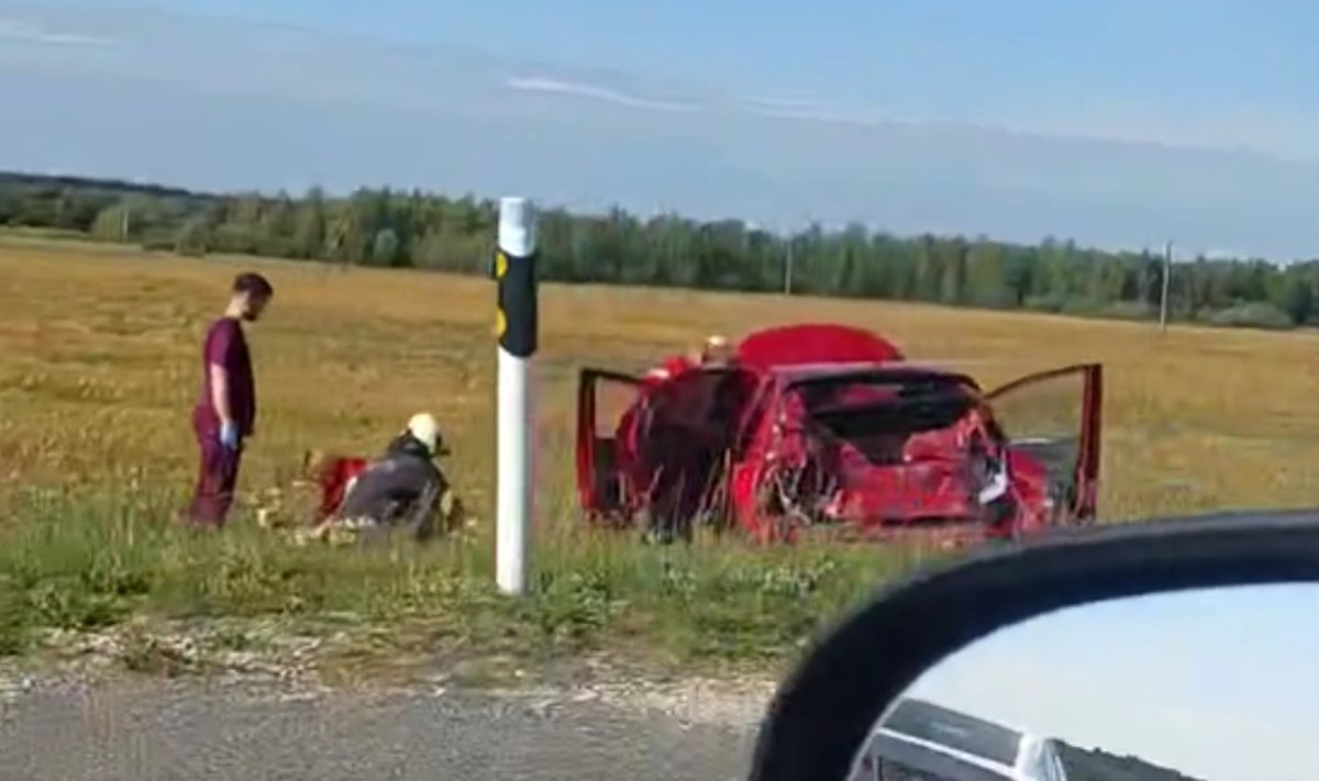 Авария на шоссе Таллинн-Нарва