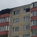 ФОТО: В Ласнамяэ в пожаре погибли мужчина и ребенок, двух человек в тяжелом состоянии доставили в больницу