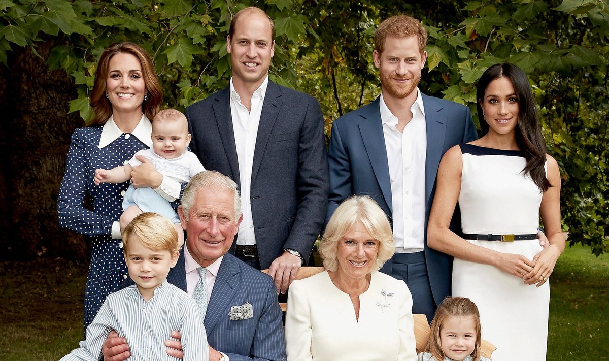 Prince of Wales Birthday Family Portrait