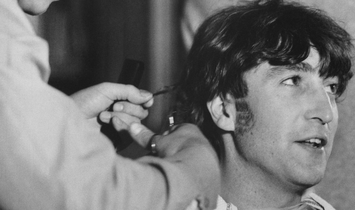 Kaader John Lennoni juukselõikuselt Hamburgis