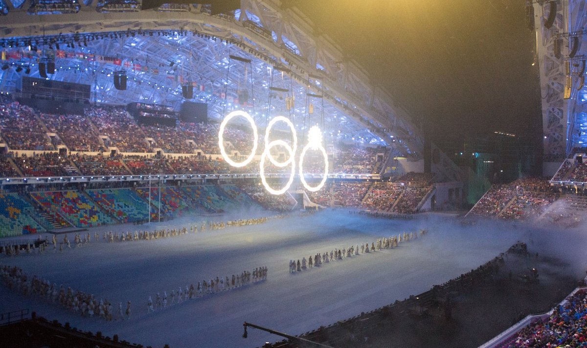 Sotši olümpiamängude avamine ja eestlased