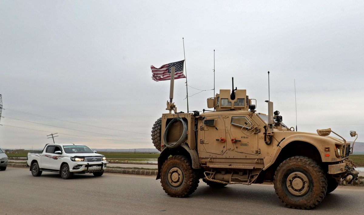 USA väed veebruaris Qamishli lähistel
