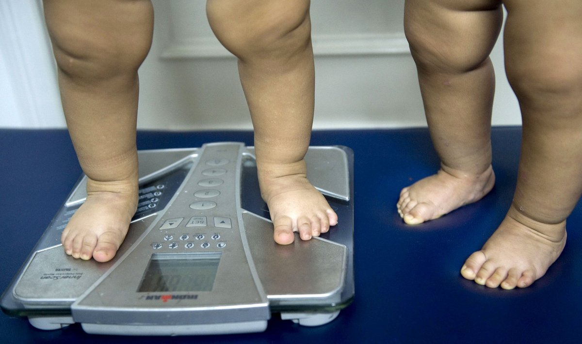 Suurim rasvunud laste osakaal on Polüneesias ja Mikroneesias. 