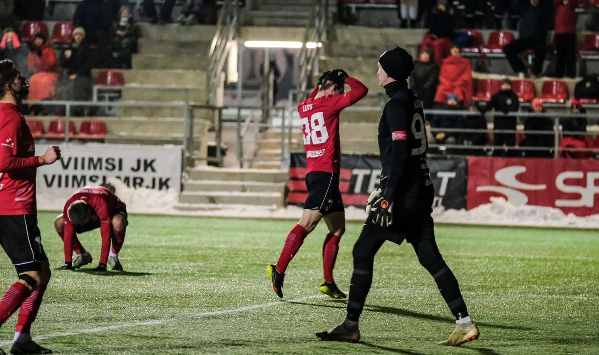 Viimsi tunnistas esimeses üleminekumängus Tartu Tammeka 5:0 paremust.