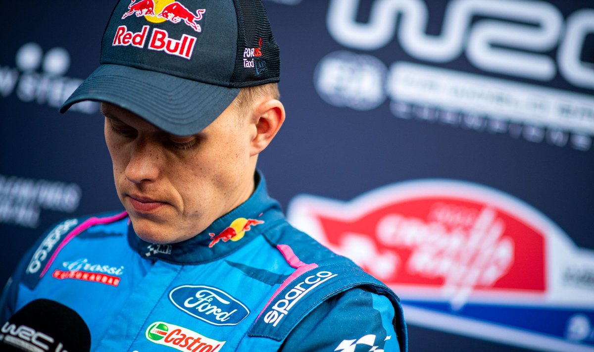 Ott Tänak Horvaatia rallil.