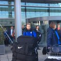 FOTOD: Täiendust saanud Eesti jalgpallikoondis jõudis Itaaliasse