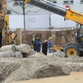 DELFI FOTOD: Hiltoni hotelli ehitusel Tallinnas sai tööline surma