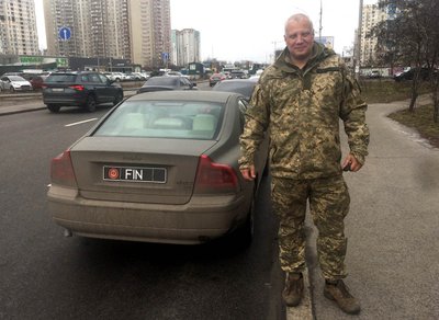 Даниэль «Финн» Грекин. Киев, 21 февраля 2022 года.