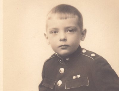 Arne Laudna 5-aastasena, esimese komandopealiku poeg. Foto: Urmas Ojaste