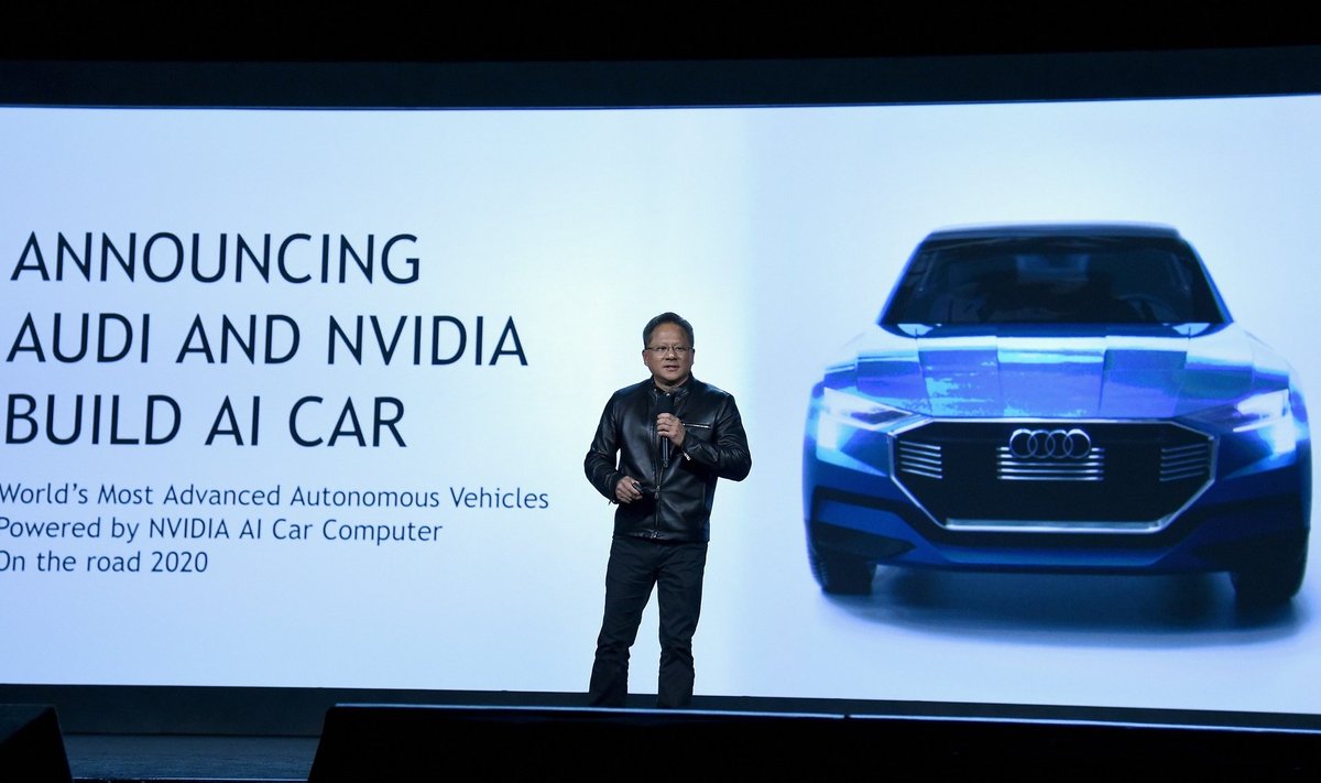 Nvidia tegevjuht ja president Jen-Hsun Huang rääkis CES-il targast tuleviku-Audist. 