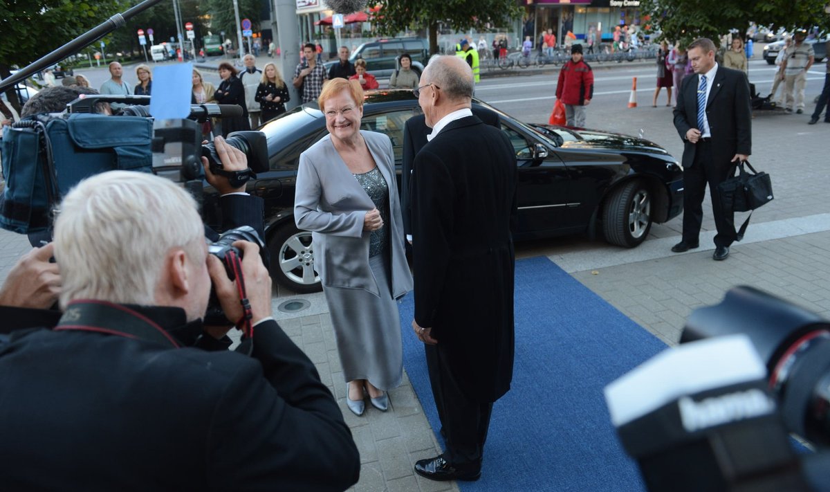 Tarja Halonen saabub Estoniasse