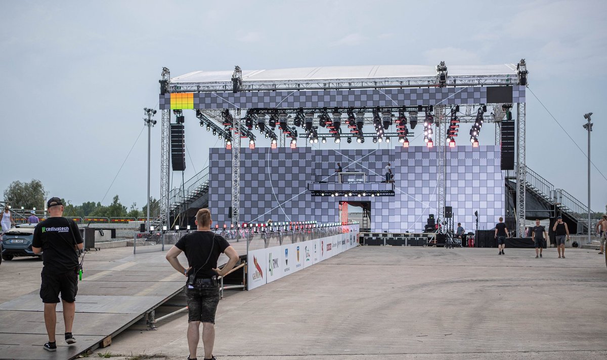 Rally Estonia 2021 rallipark