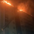 ВИДЕО | В Анапе произошел крупный пожар в 11-этажном доме, эвакуировано 440 человек
